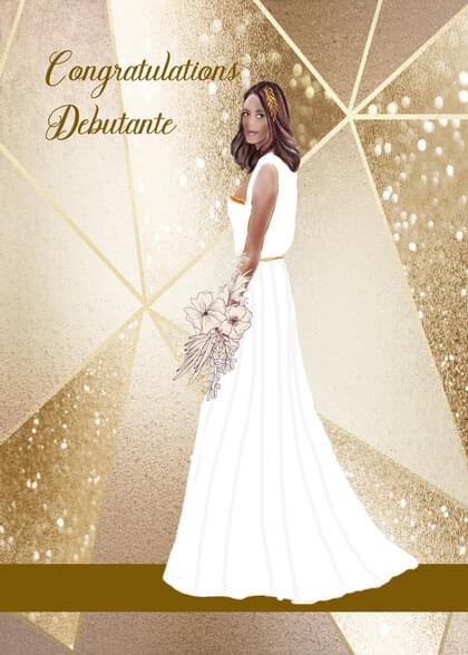 Send this "Dress" Debutante Ball card w/ your own handwriting by mail directly from Signed. No need to leave your house. Do it all online for $7.99!