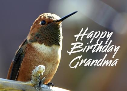 Happy Birthday Grandma