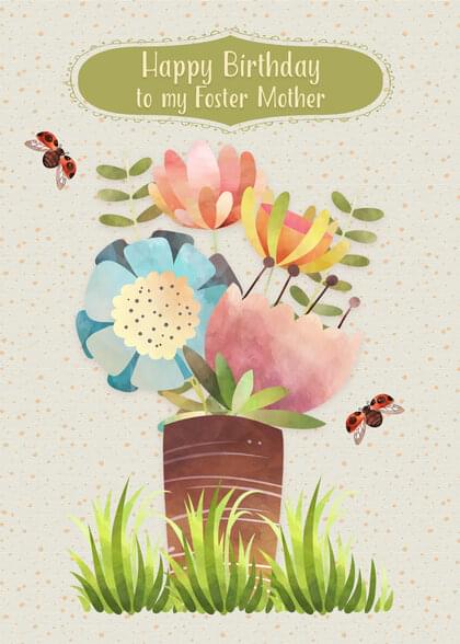 Happy Birthday to my Foster Mother