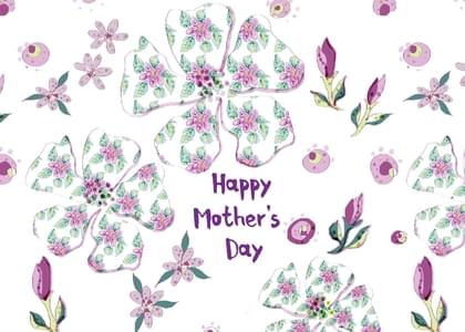 Send this "Flowers" Mother's Day card w/ your own handwriting by mail directly from Signed. No need to leave your house. Do it all online for $7.99!