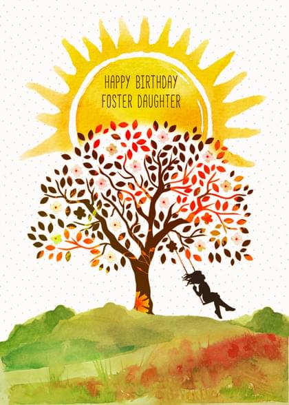 HAPPY BIRTHDAY FOSTER DAUGHTER