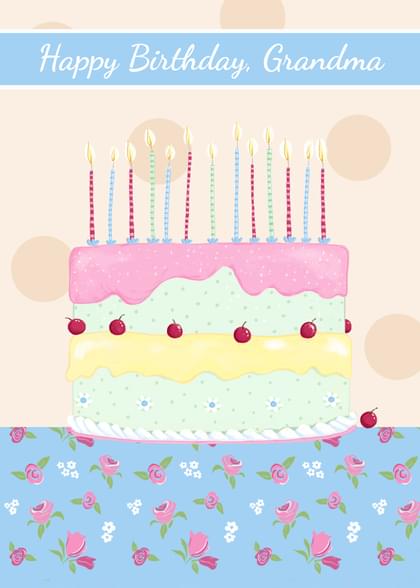 Happy Birthday, Grandma