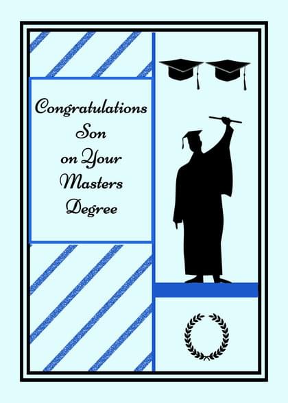 Send this Graduation (College) card w/ your own handwriting by mail directly from Signed. No need to leave your house. Do it all online for $7.99!