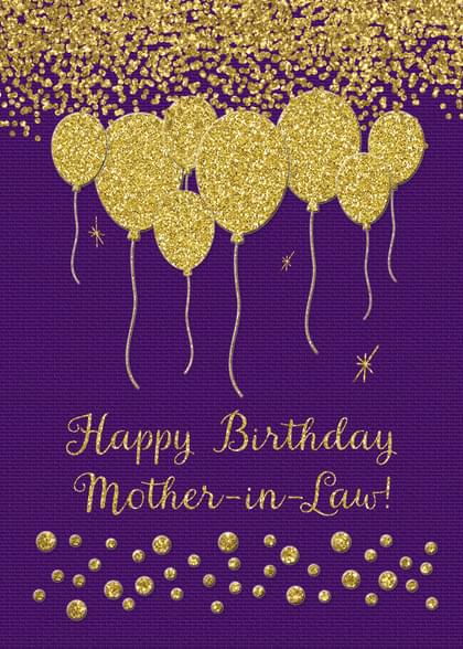 Happy Birthday Mother-in-Law!