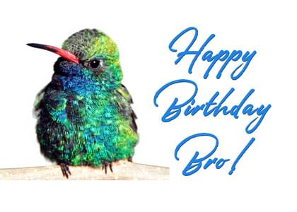 Happy Birthday Bro!