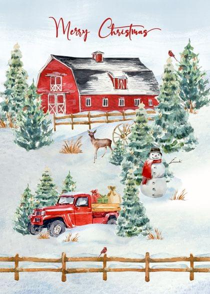 Send this "Deer and Snowman" Christmas card w/ your own handwriting by mail directly from Signed. No need to leave your house. Do it all online for $7.99!